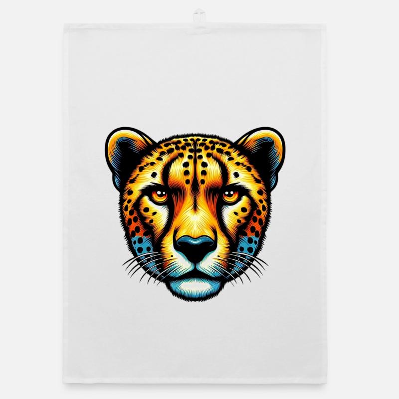 Cheetah Organic dish towel