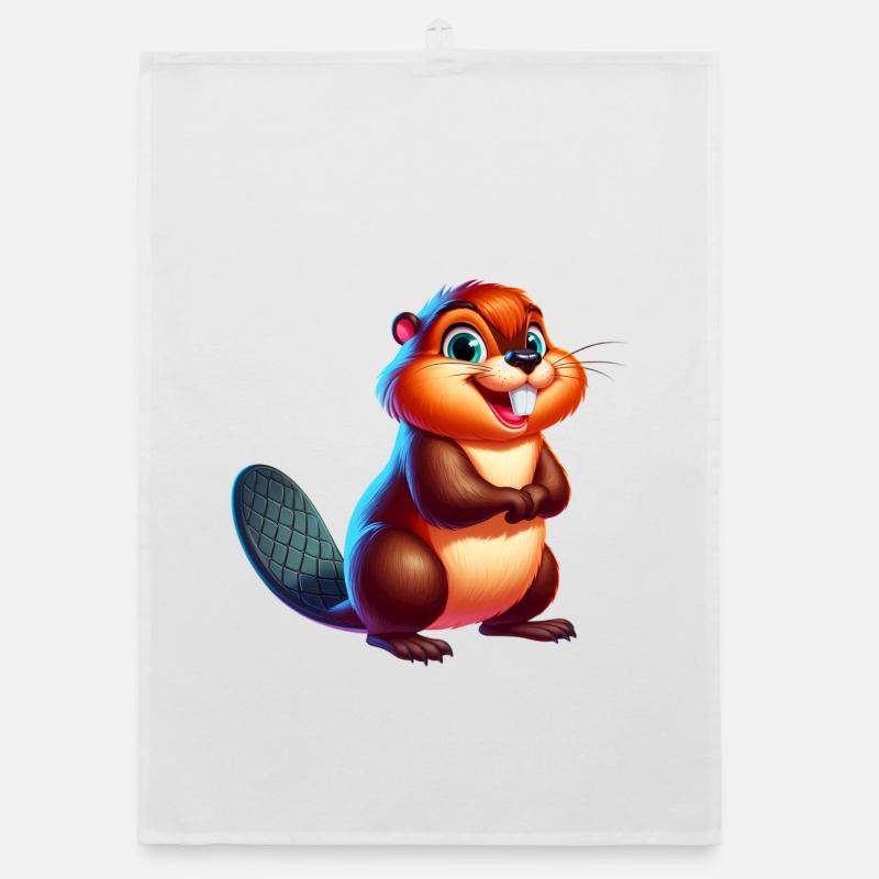 Beaver Organic dish towel
