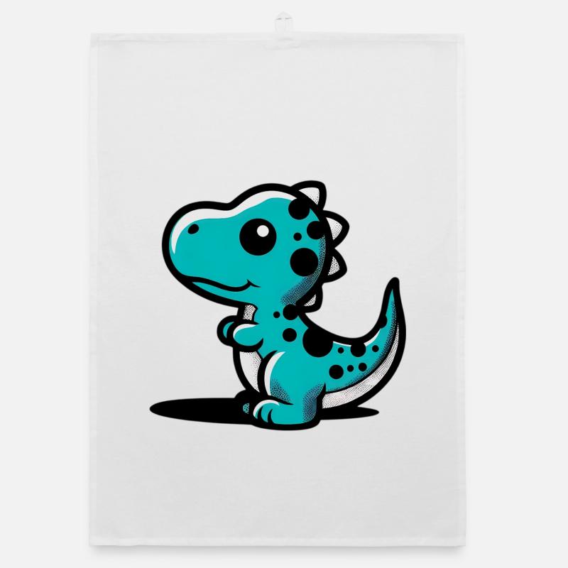 Dinosaurier Organic Geschirrtuch