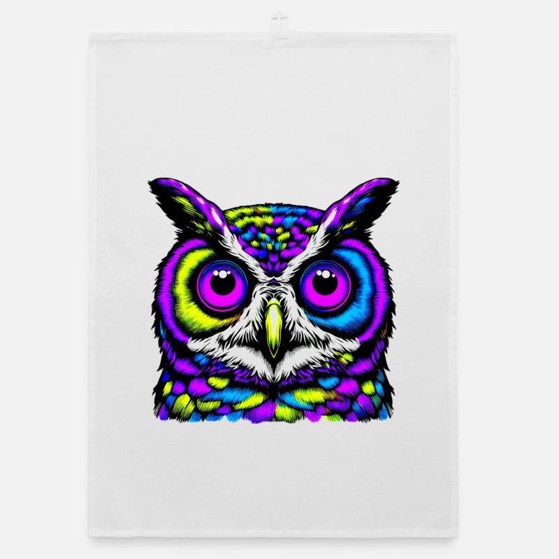 Eule Organic Geschirrtuch