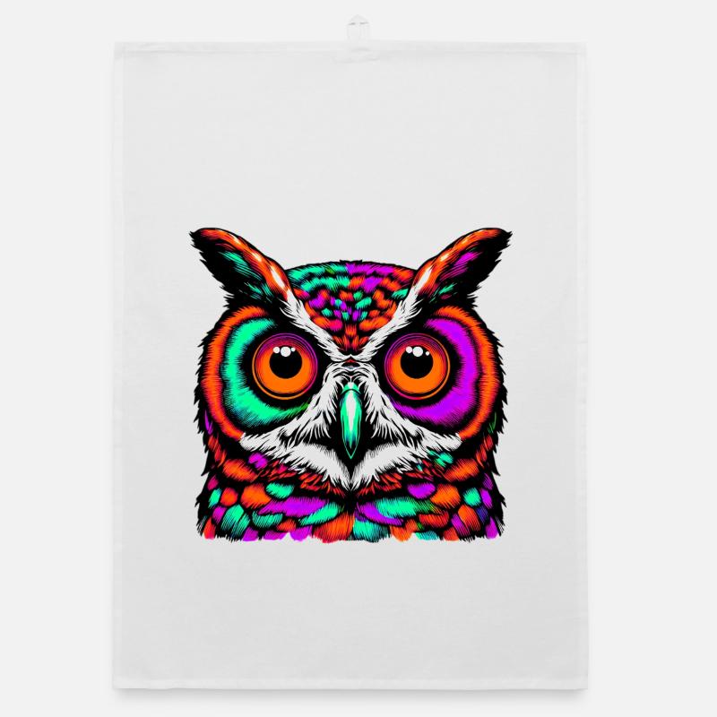 Eule Organic Geschirrtuch