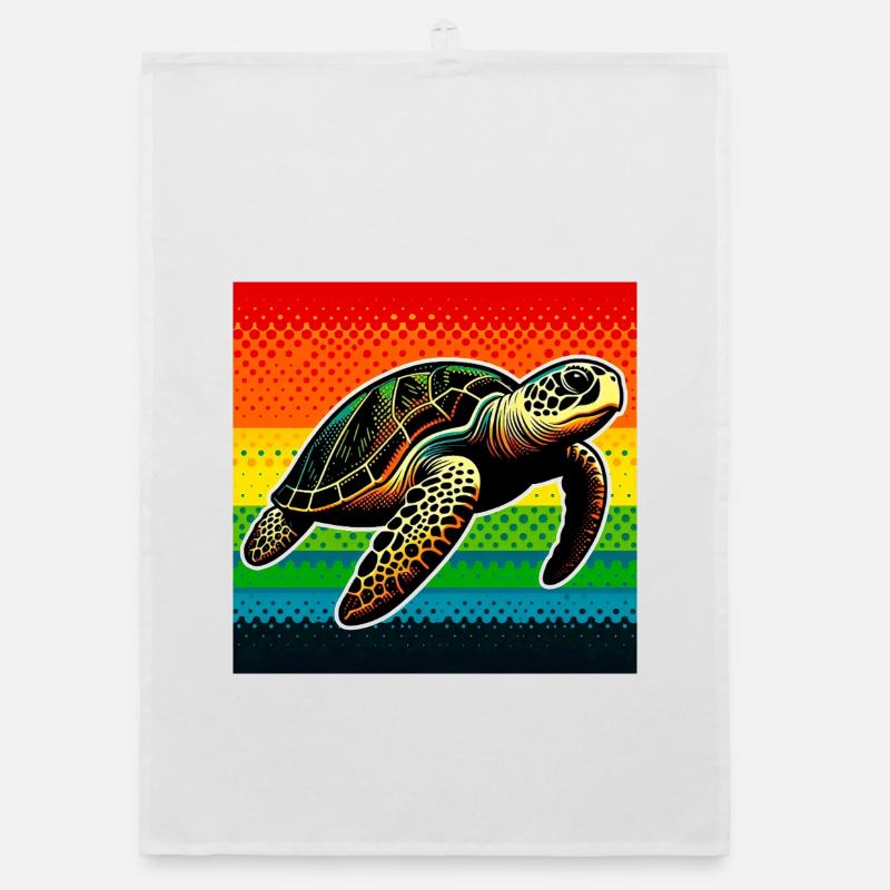 turtle Organic dish towel