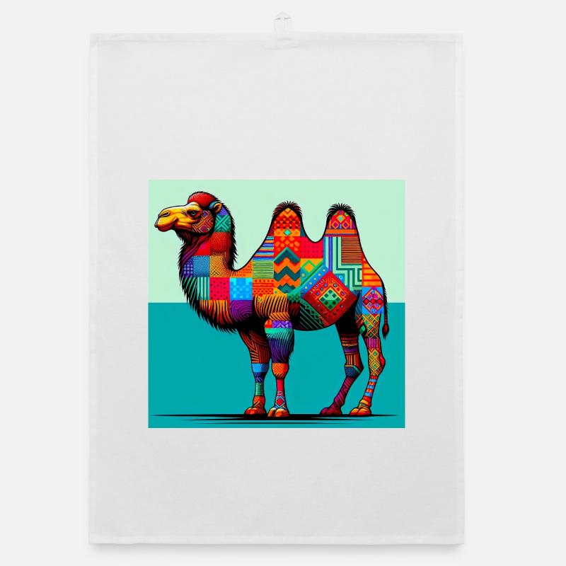 camel Organic dish towel