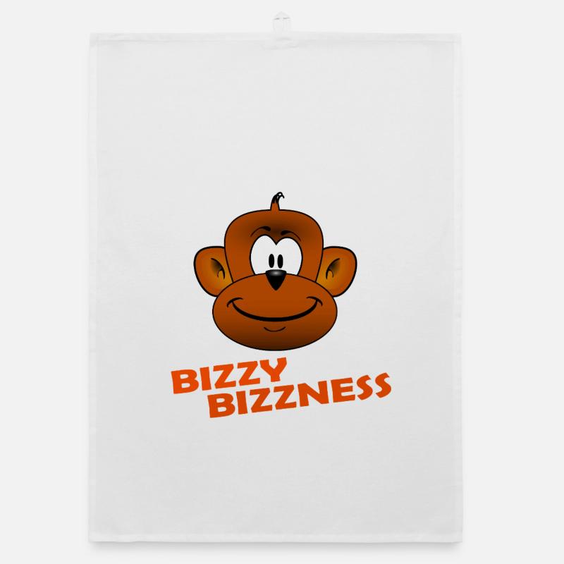 BIZZY BIZZNESS Organic dish towel