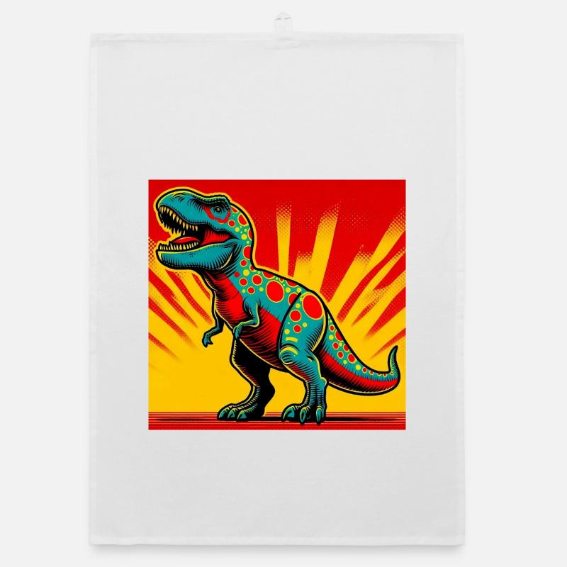 dinosaure Torchon bio