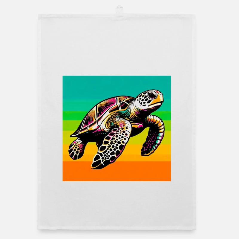turtle Organic dish towel
