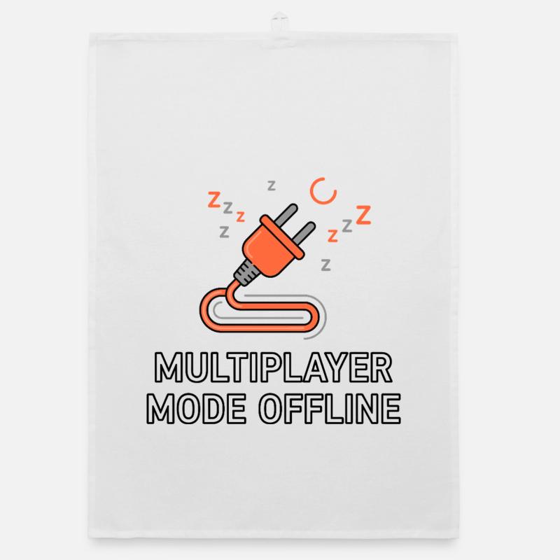 Multiplayer Mode Offline Organic Geschirrtuch