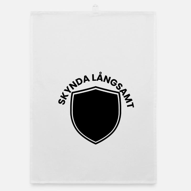 Skyndal Shield Emblem Organic dish towel