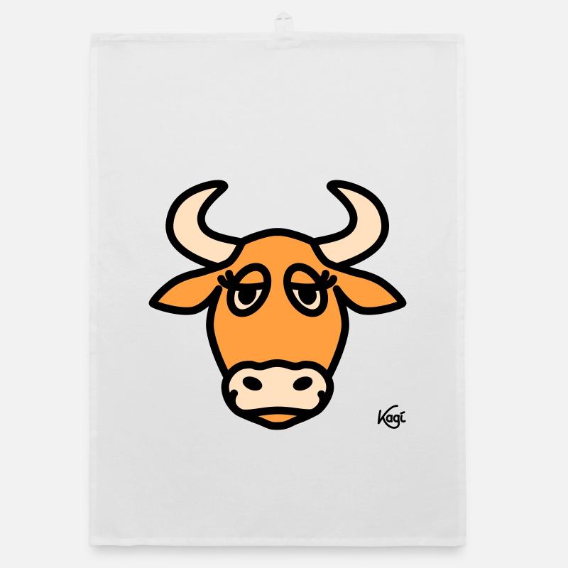 Stier groß Organic Geschirrtuch