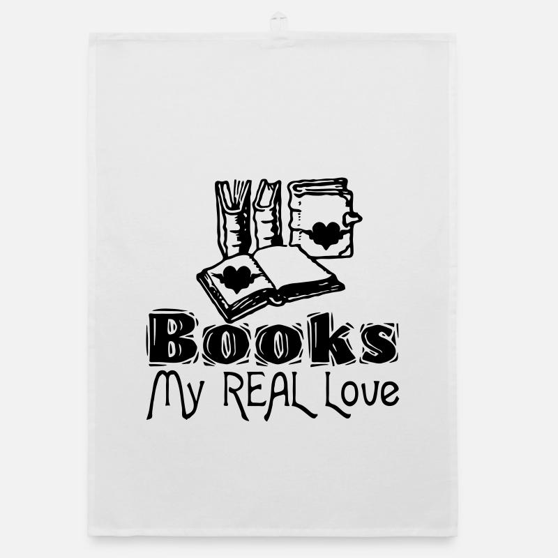 Livres - My Real Love Gift Book Reading Reader Torchon bio
