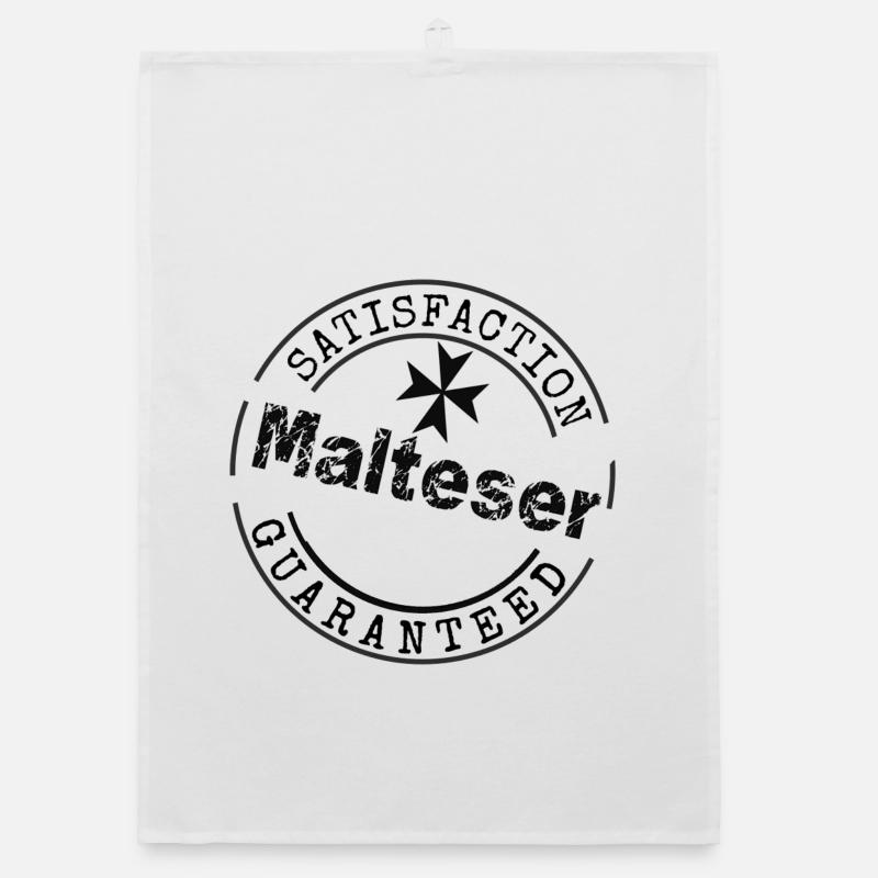Malteser satisfaction ambulanciers de satisfaction - Torchon bio - blanc
