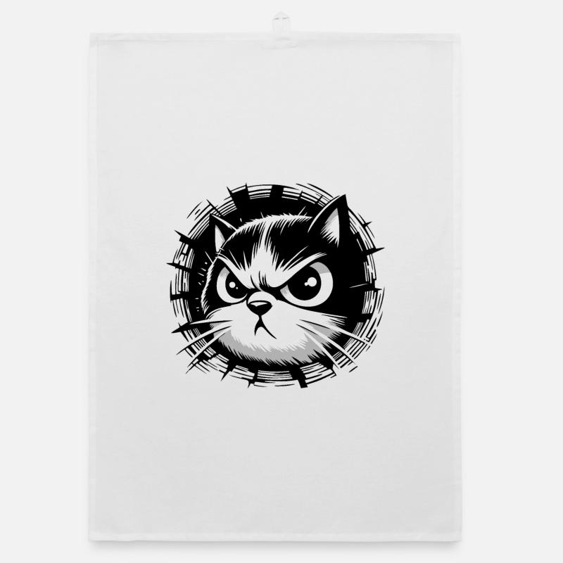 Not Over 2 (dark) Organic dish towel