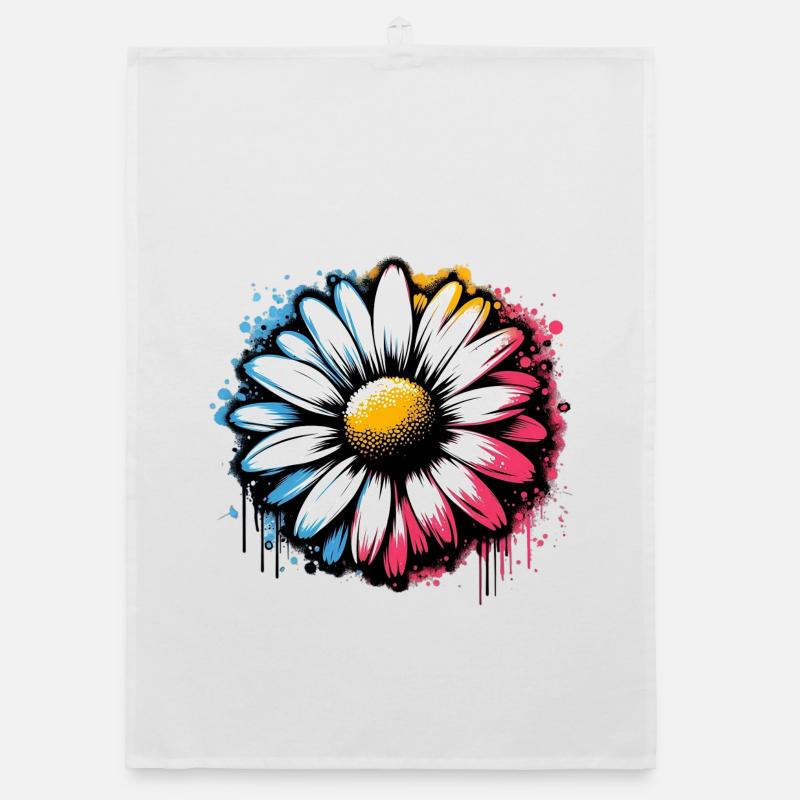 Gänseblümchen Organic Geschirrtuch