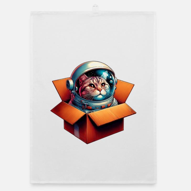 Chat astronaute Torchon bio