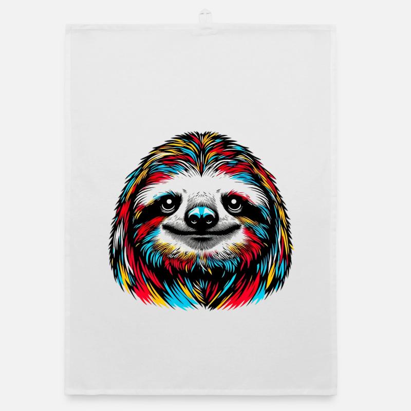 Sloth Organic dish towel