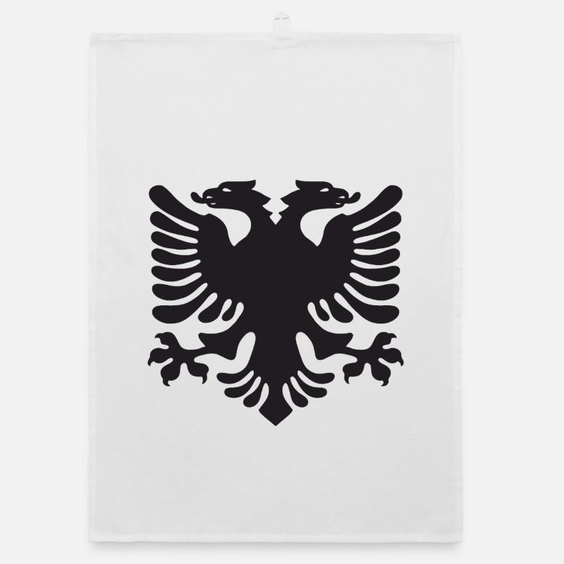 Double Eagle Silhouette Albania Organic dish towel