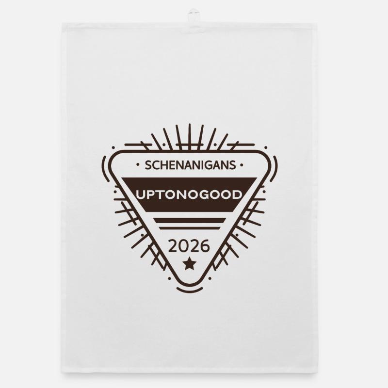 Shenanigans 2026 Badge design Organic dish towel