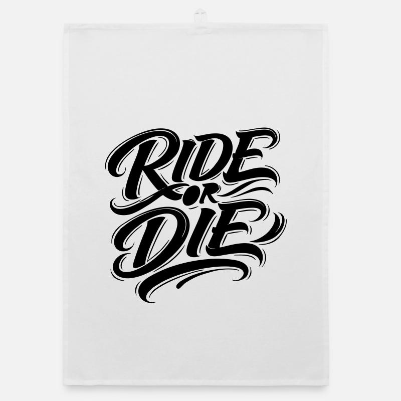 Ride or Die Organic dish towel