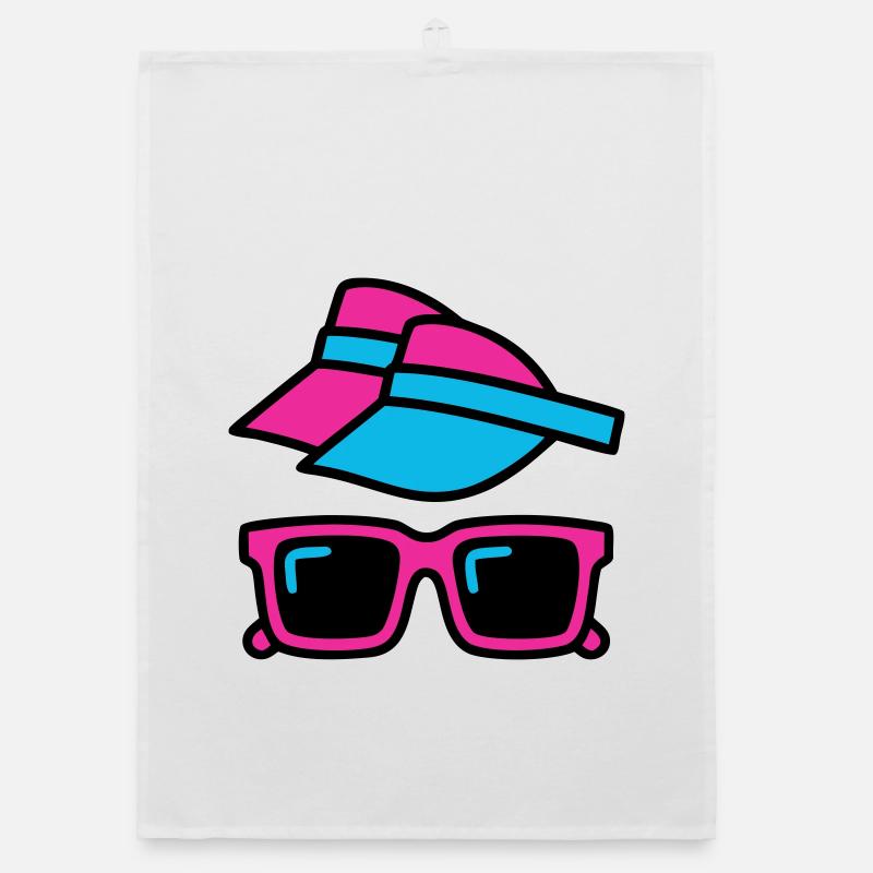 Ensemble de lunettes pare-soleil des années 80 Torchon bio