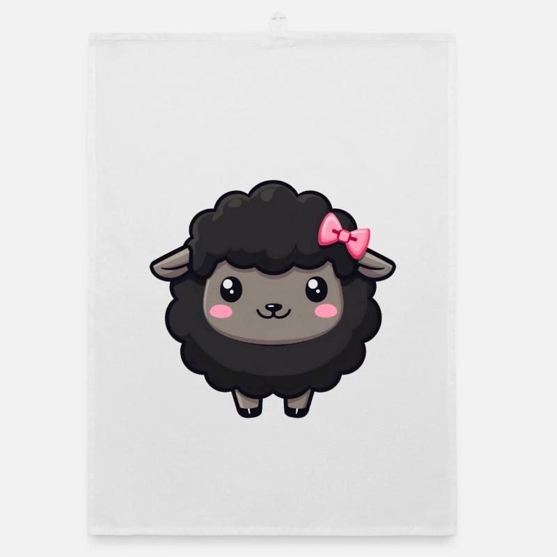 black sheep Organic dish towel