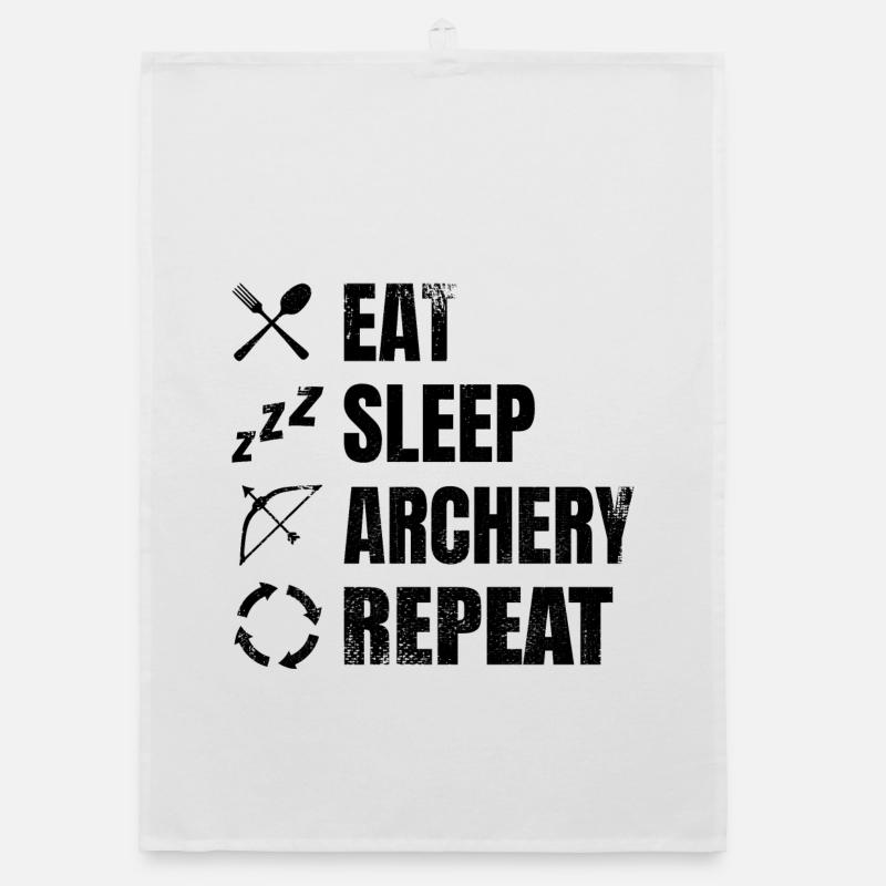 Archery Schedule Organic dish towel