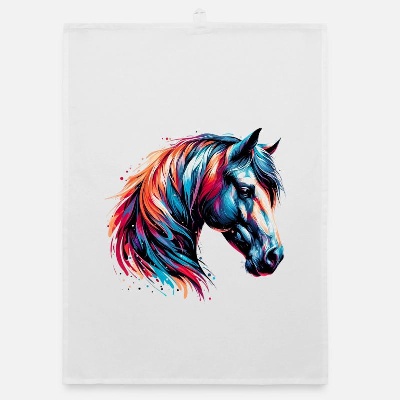 Pferd Organic Geschirrtuch