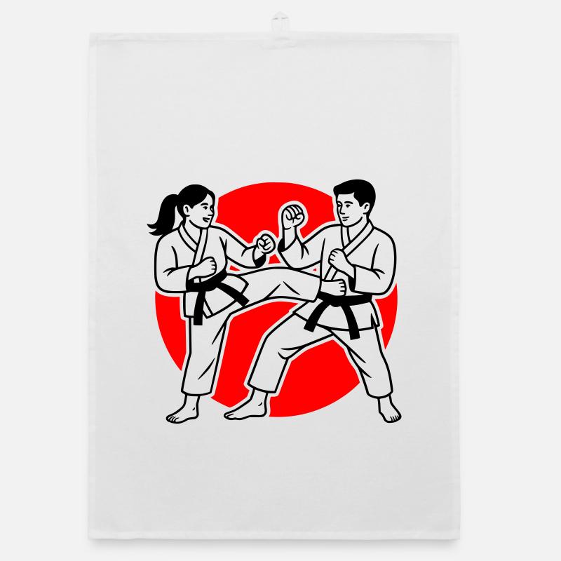Karaté Kumite Torchon bio