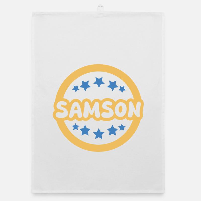 Lettrage Galactic Sampson pour Samson Torchon bio