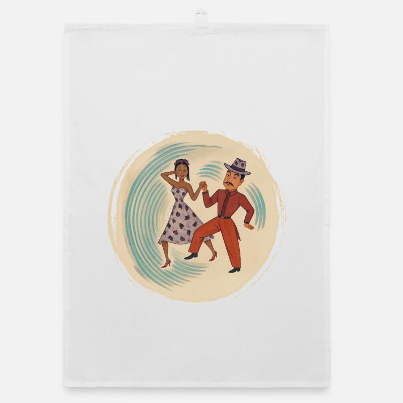 DANCER LOVERS #2 – nette Leute Organic Geschirrtuch