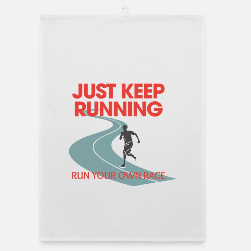 Jogging, Endurance Runner Fitness, continue simplement à courir Torchon bio