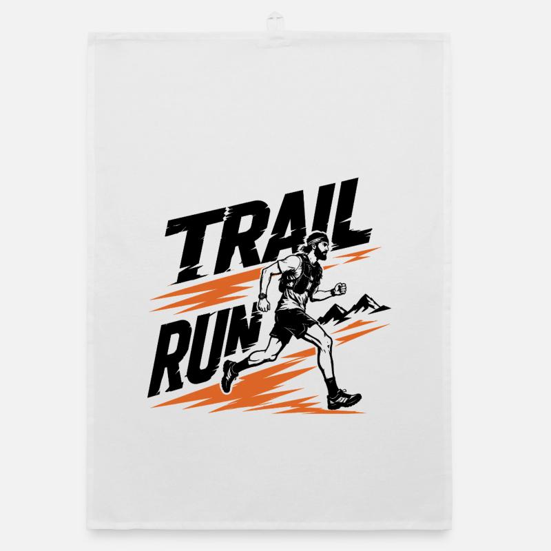 Trail Run Organic dish towel