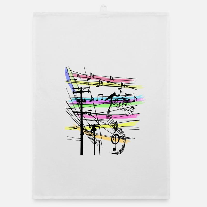 Notes de musique Torchon bio