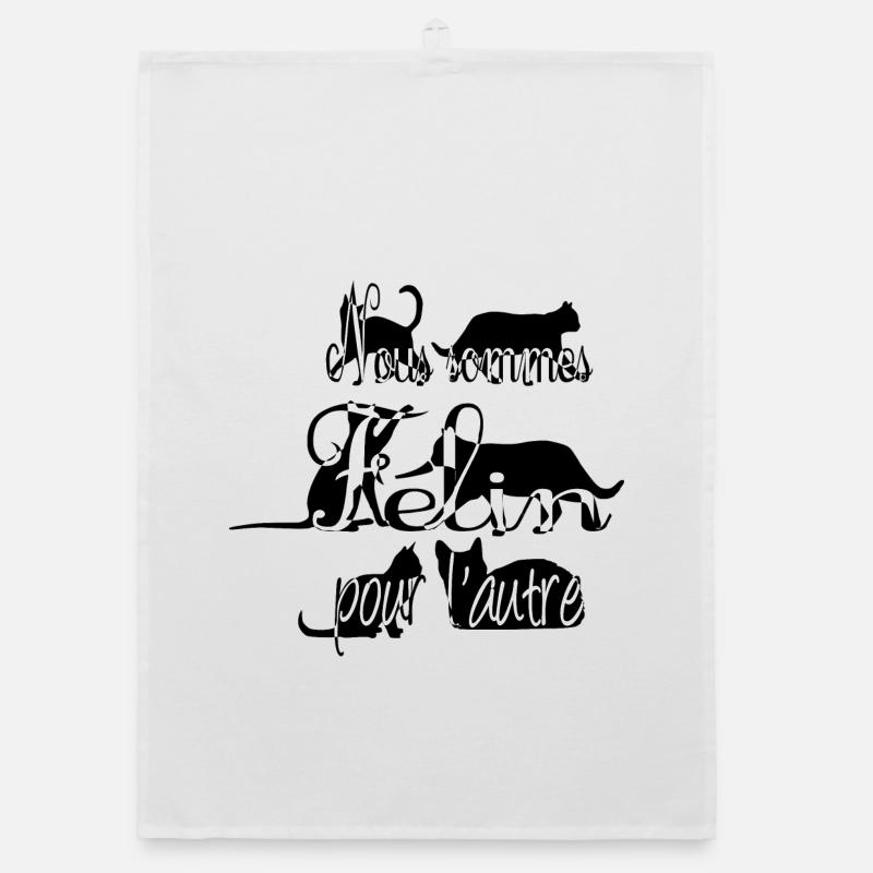 Katze Organic Geschirrtuch