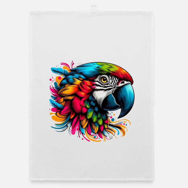 Parrot Organic dish towel