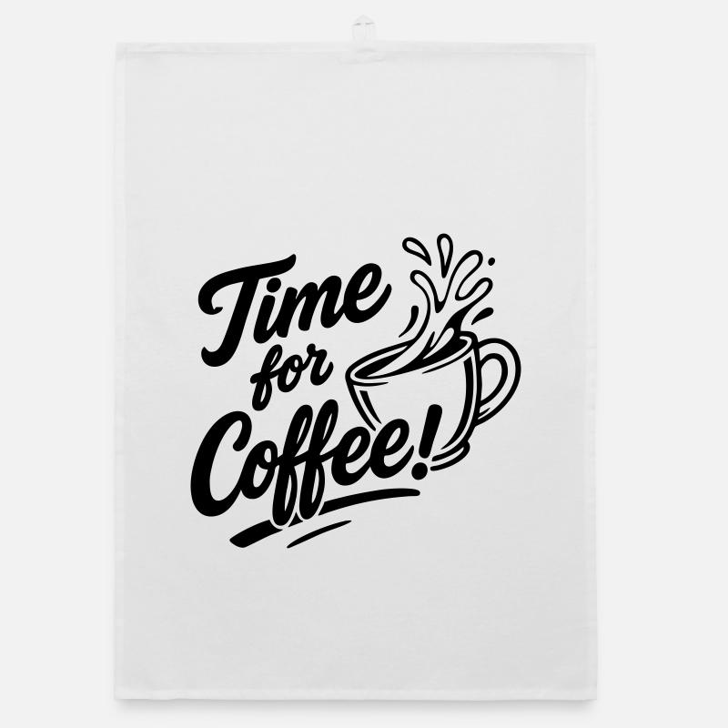 C’est l’heure du café ! Torchon bio