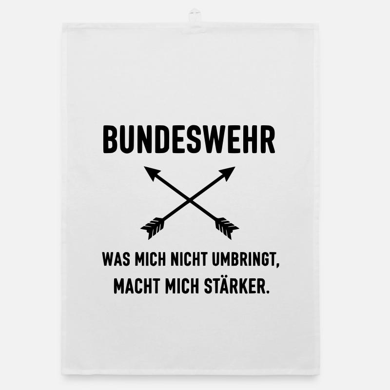 What doesn't kill me makes me stronger Organic dish towel