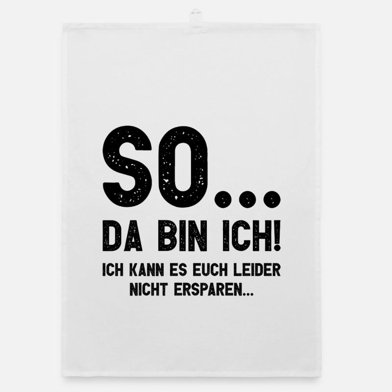 Da bin ich! Ich kann es Euch leider nicht ersparen Organic Geschirrtuch