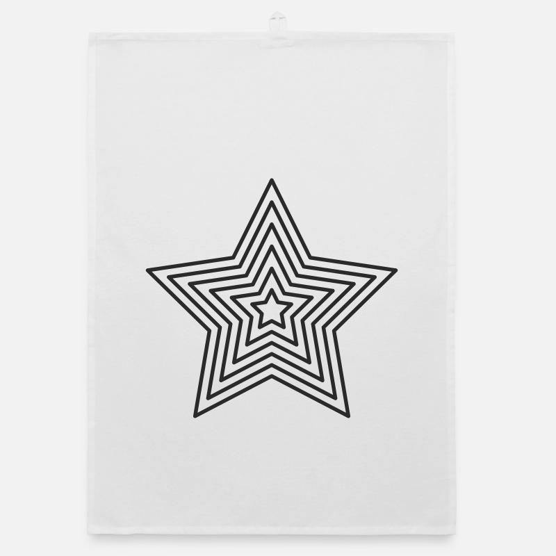 star Organic dish towel