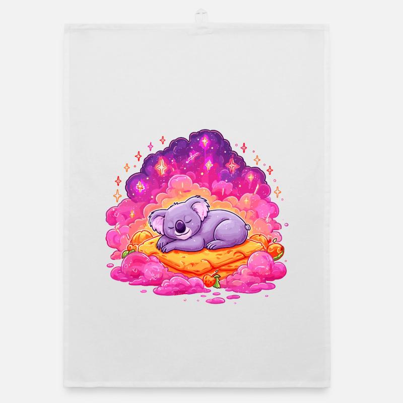 Cuddle Koala Rainbow Dream Organic dish towel