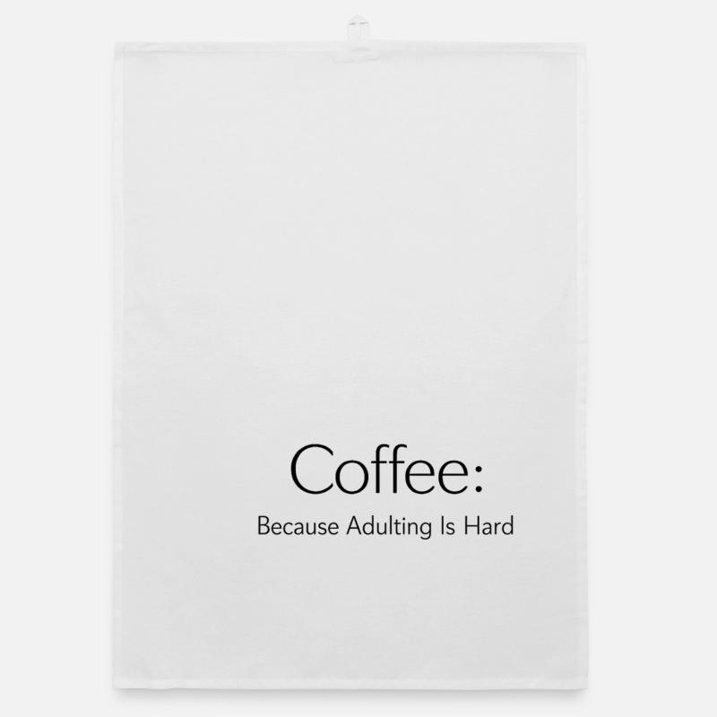 Café parce que le meurtre est mal Torchon bio