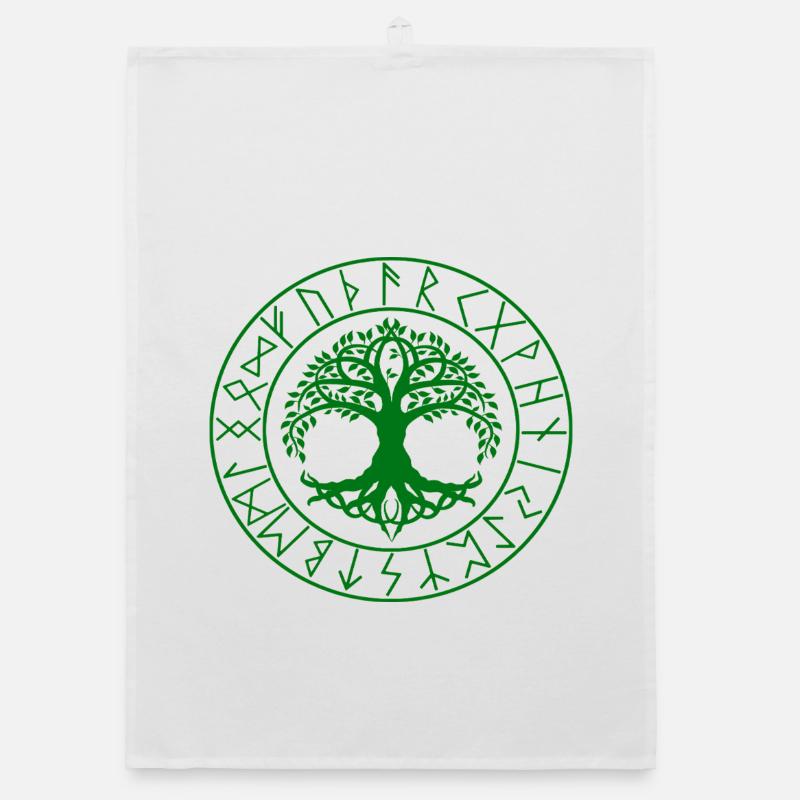 Nœud celtique Viking Tree Torchon bio