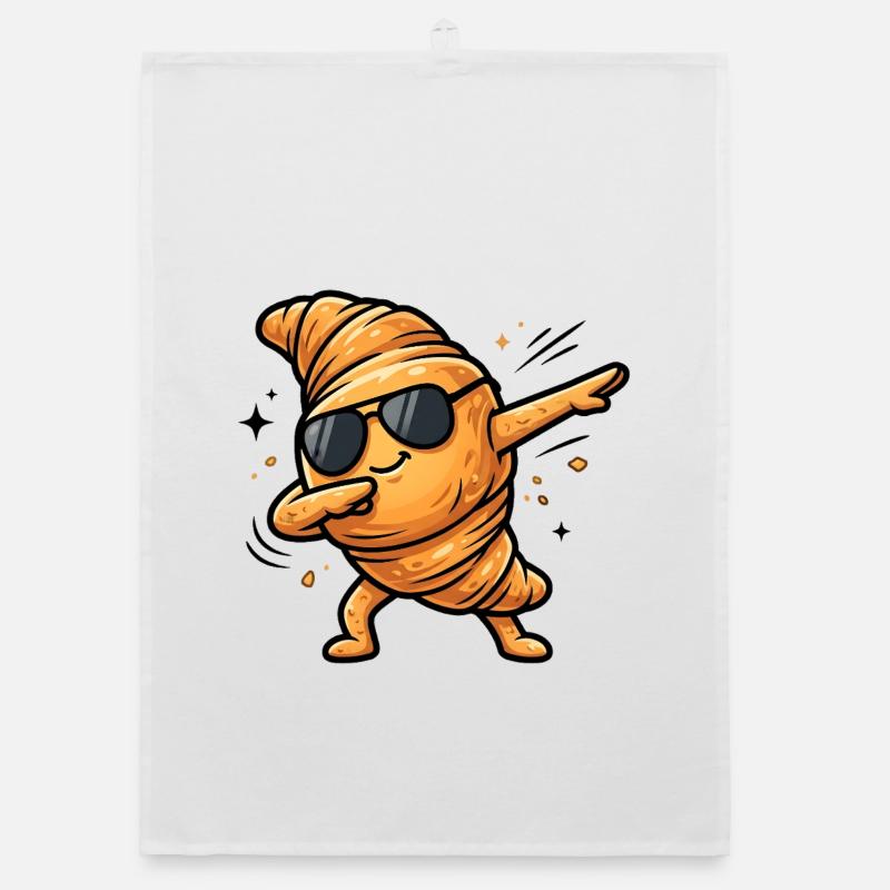 Croissant à tamponner Torchon bio