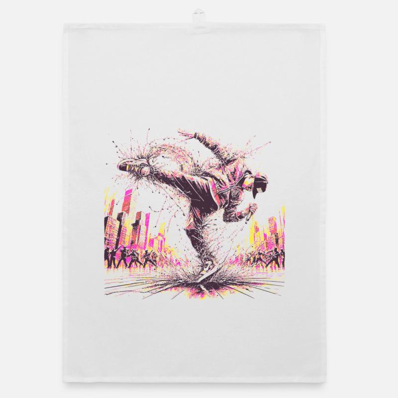 BREAKDANCE Organic Geschirrtuch