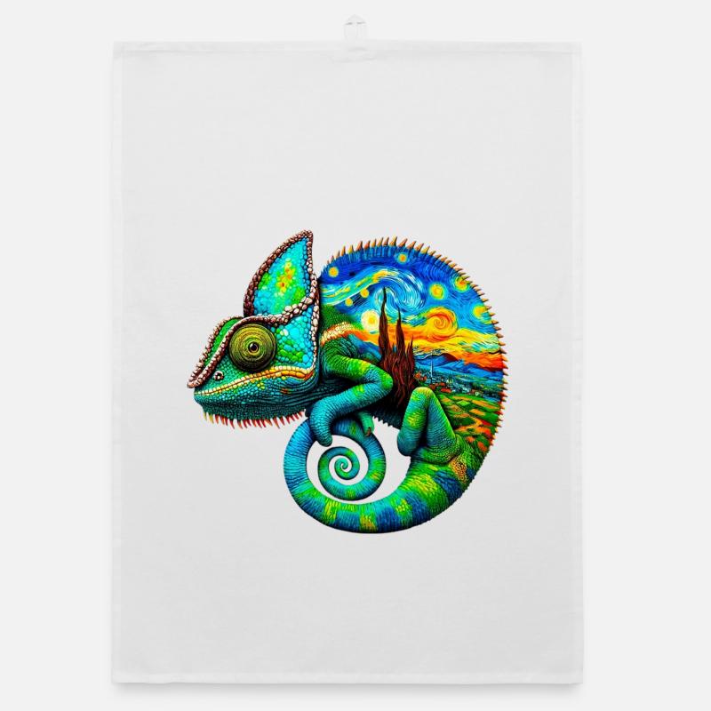 Van Gogh Caméléon Torchon bio