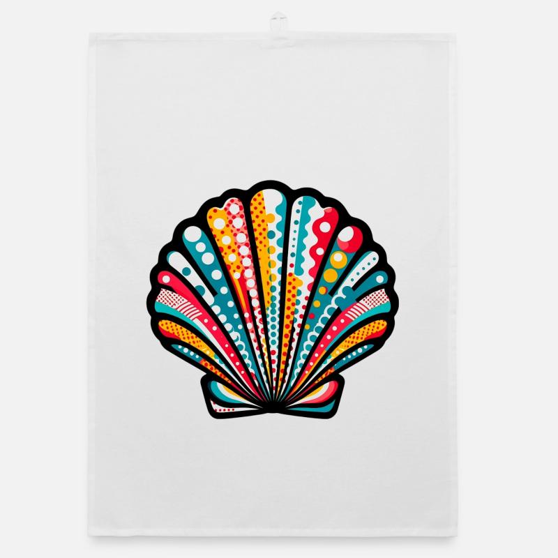 Shell Organic dish towel
