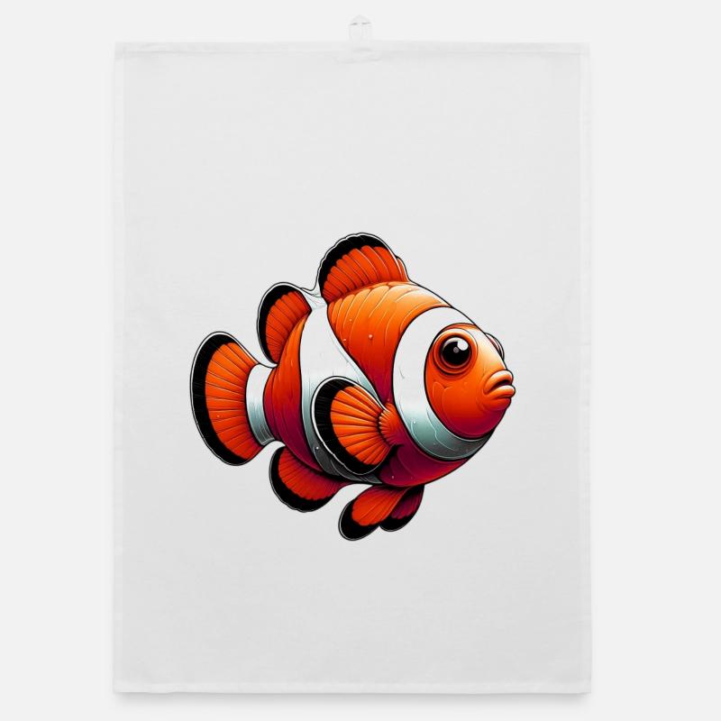 Clownfish Organic dish towel