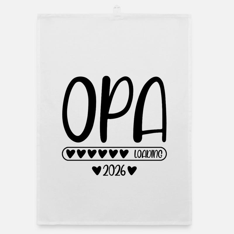 Opa 2026 loading Organic Geschirrtuch