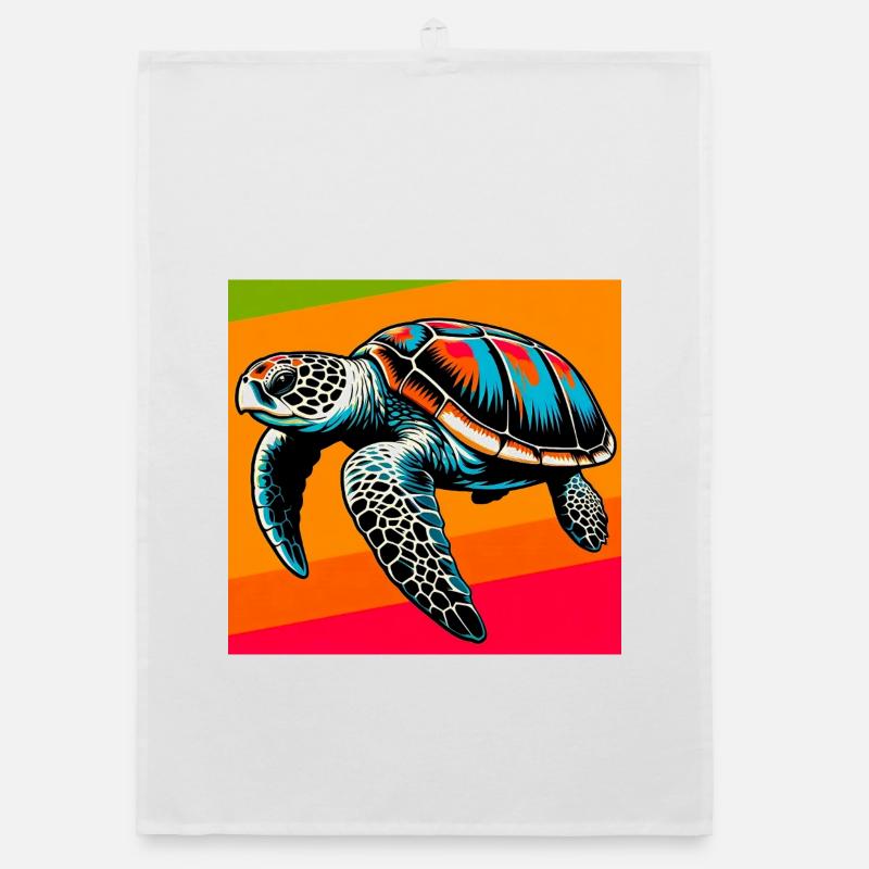 turtle Organic dish towel