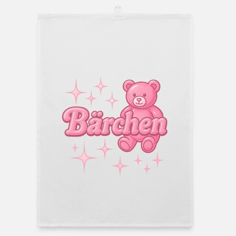 Ours / Y2K Surnom Déclaration Design Torchon bio