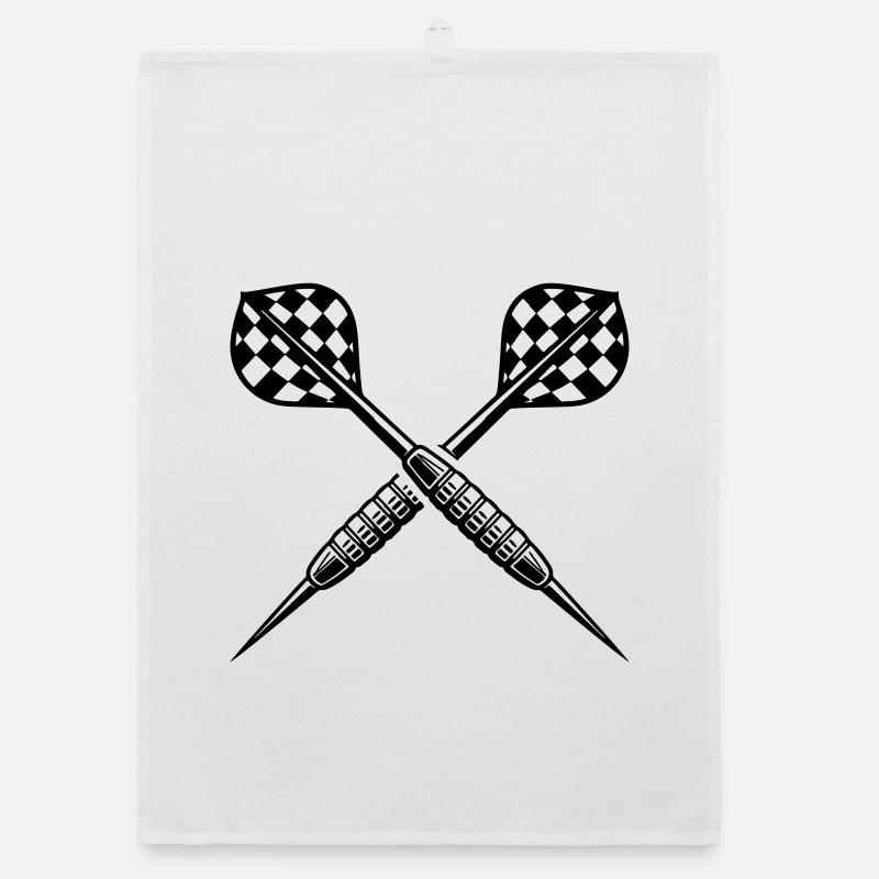 Throwing Dart Darts Dart Organic dish towel